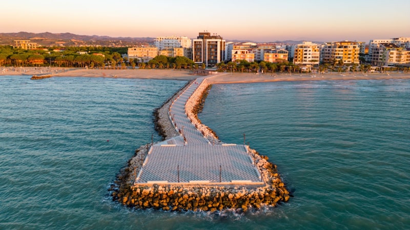 Stranden in Durrës 