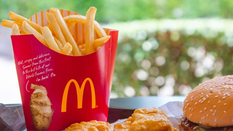 McDonald's friet kcal 