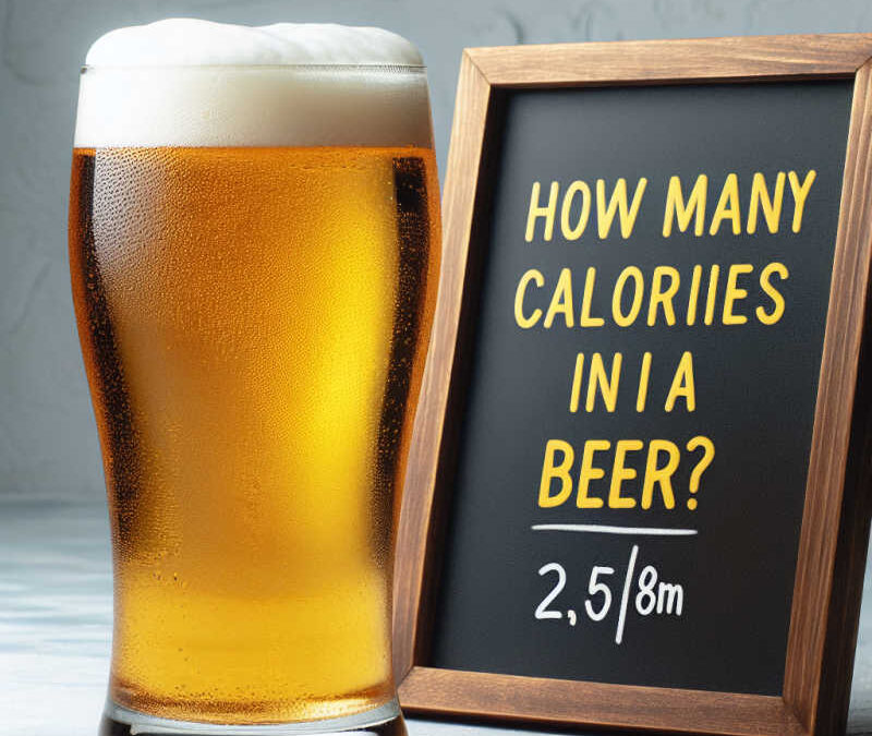 Hoeveel calorieën zitten er in een biertje?