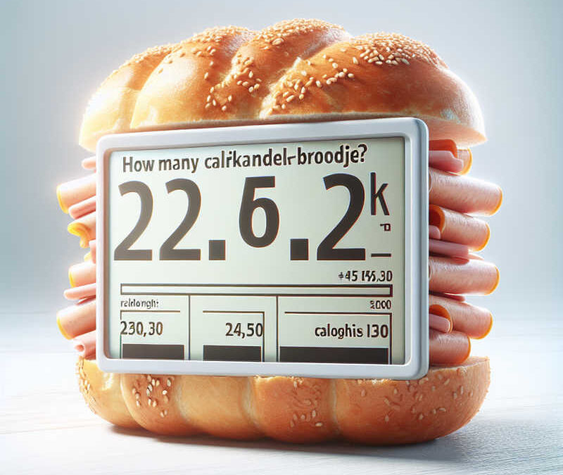 Hoeveel calorieën zitten er in een frikandelbroodje?